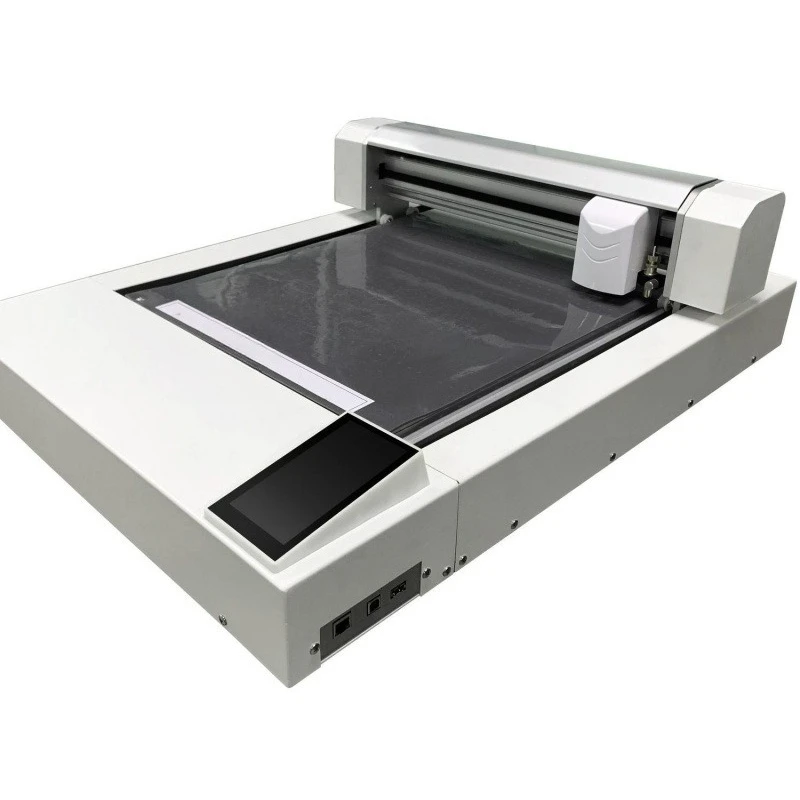 

Automatic edge inspection plotter plate cutting machine Sheet paper sticker special-shaped die-cutting machine Half