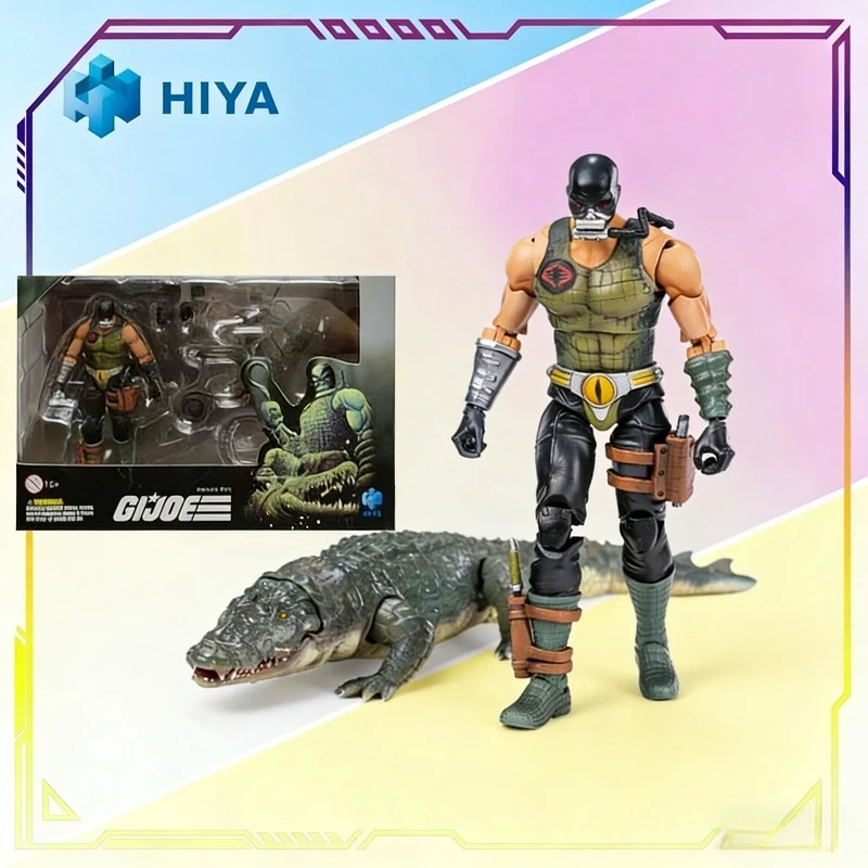 

Spot Supply HIYA Original Exquisite Mini Special Forces Crocodile Master & Fiona Collectible Action Figure Toys Gifts for Boys