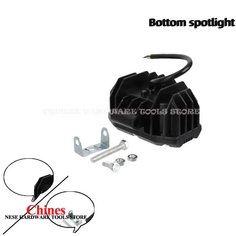 4 Inch 20W LED Driving Work Lights Spot+Flood Beam LED Pods Light Color LED Work Light for Truck