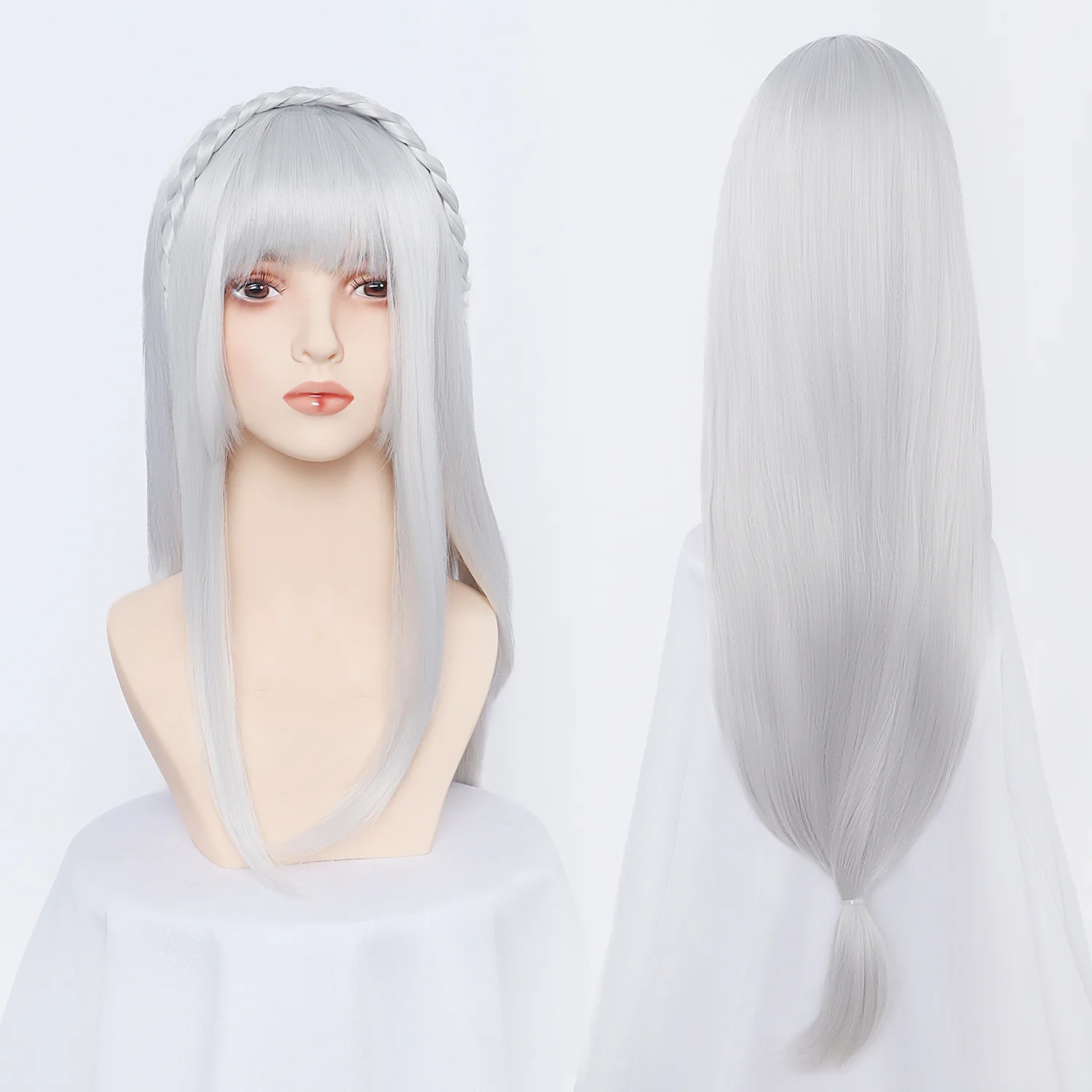 MTXC إعادة الحياة في عالم مختلف من زيرو إميليا نصف نفس فتاة أنثى كرنفال تأثيري حلي مجموعة كاملة