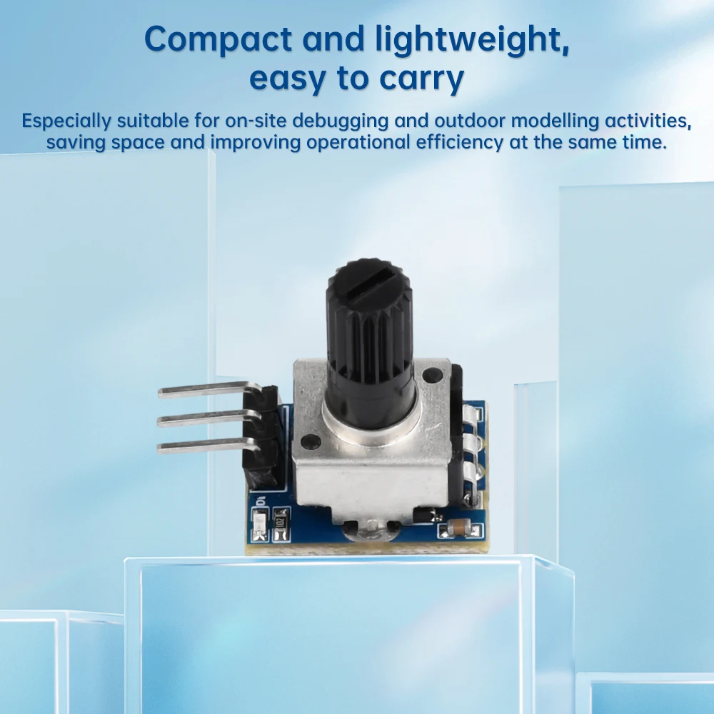 5-24V Small Servo Motor Regulator Tester PWM Control DIY Brushless Fan Air Model Motor Speed Controller Small Size