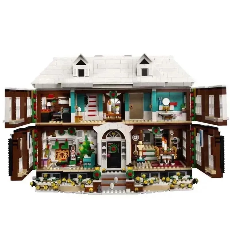 3955 PCS Alleen Thuis Huis Model Bouwstenen Bricks Educatief Speelgoed Voor Jongen Kinderen Verjaardagscadeautjes Compatibel 21330