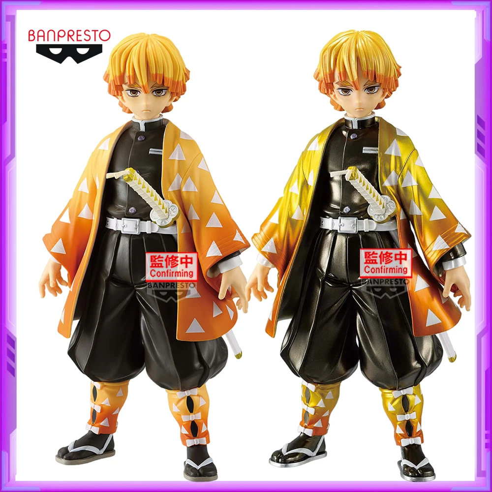 

Original BANPRESTO Demon Slayer Grandista Agatsuma Zenitsu PVC Anime Figures Action Figure Model Toys Gift