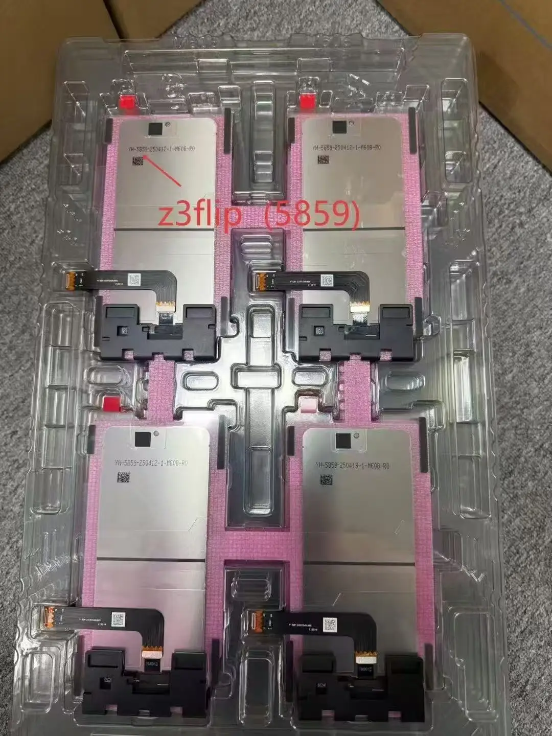Pantalla LCD Original Amoled de 6,7 pulgadas para Samsung Galaxy Z Flip3 5G F711, repuesto de pantalla táctil para Samsung Galaxy Z Flip4 F721 LCD