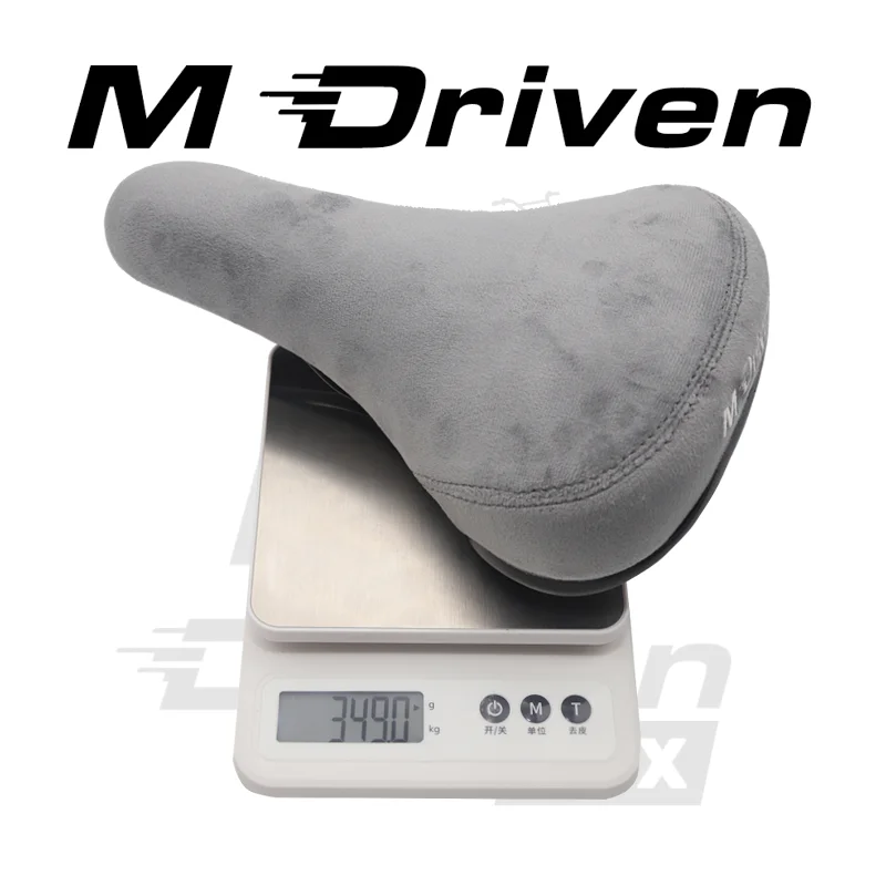 M Driven BMX-Sattel Professioneller BMX Freestyle-Sattel Breiter Verdickter Doppelschienen-Flanell-Sattel für Hochintensives Fahren – Detail 4