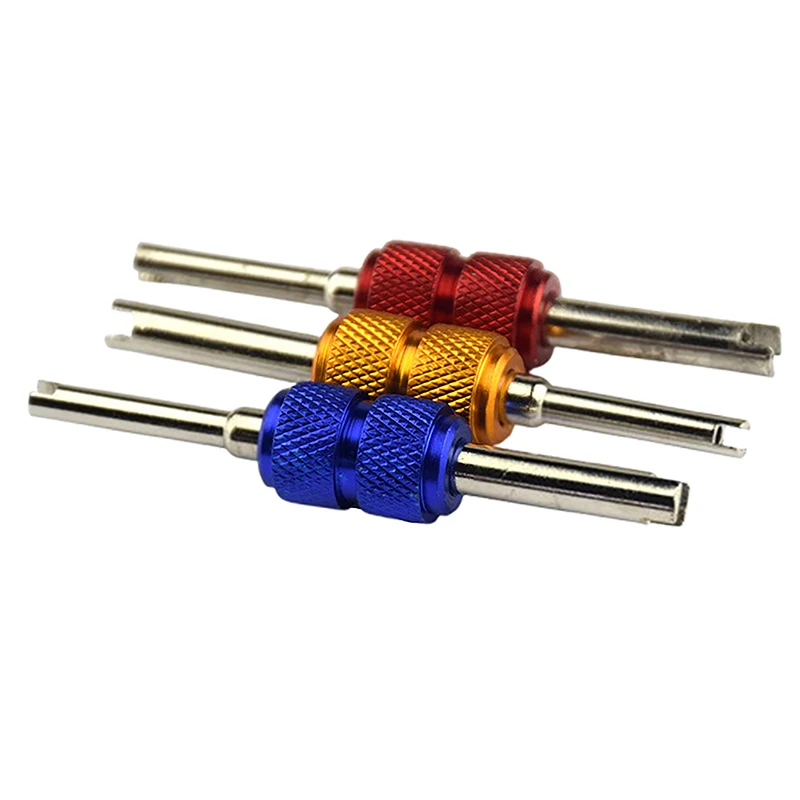 Universal Tire Valve Core Stems Remover Screwdriver Tool Dual Use Car Accessories