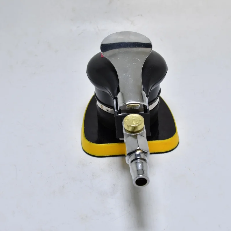 Pneumatic triangle sandpaper machine beating sander Pneumatic eccentric 3mm sheet metal polishing tool size 90*140mm