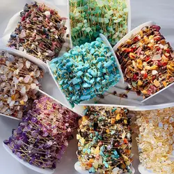 1Meter Irregular Natural Stone Chains Mixed Opal Bead Chains for Necklace Drop Earrings Supplies DIY Jewelry Making Accessories