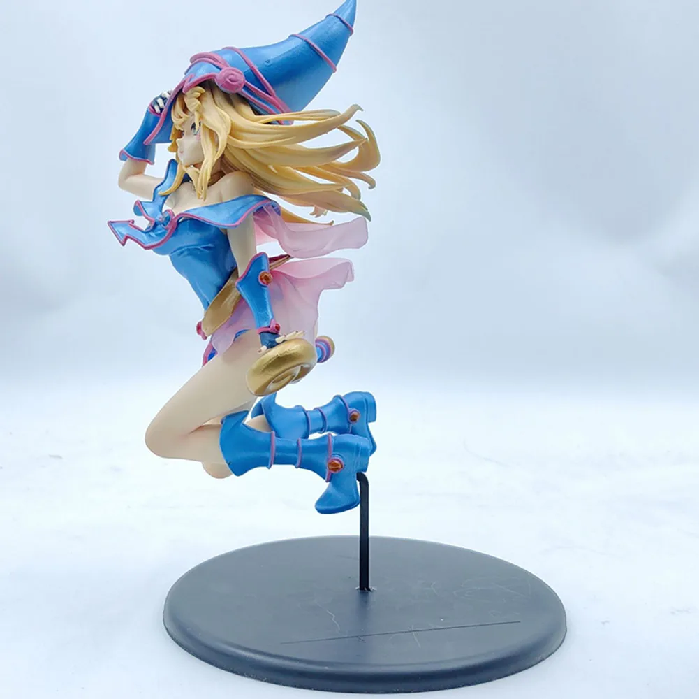 27ซม. ยูกิโอ! Action Figure Black Magician Girl Anime Figurine น่ารักรูปปั้น Pvc Figures Collection เครื่องประดับตุ๊กตา Xmas ของเล่น