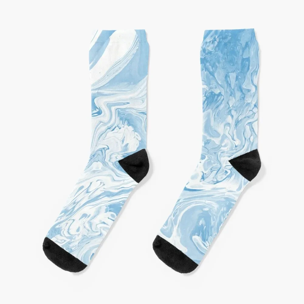 

CLOUDY SKY MARBLE Socks football Stockings compression Soccer Socks Men Women's