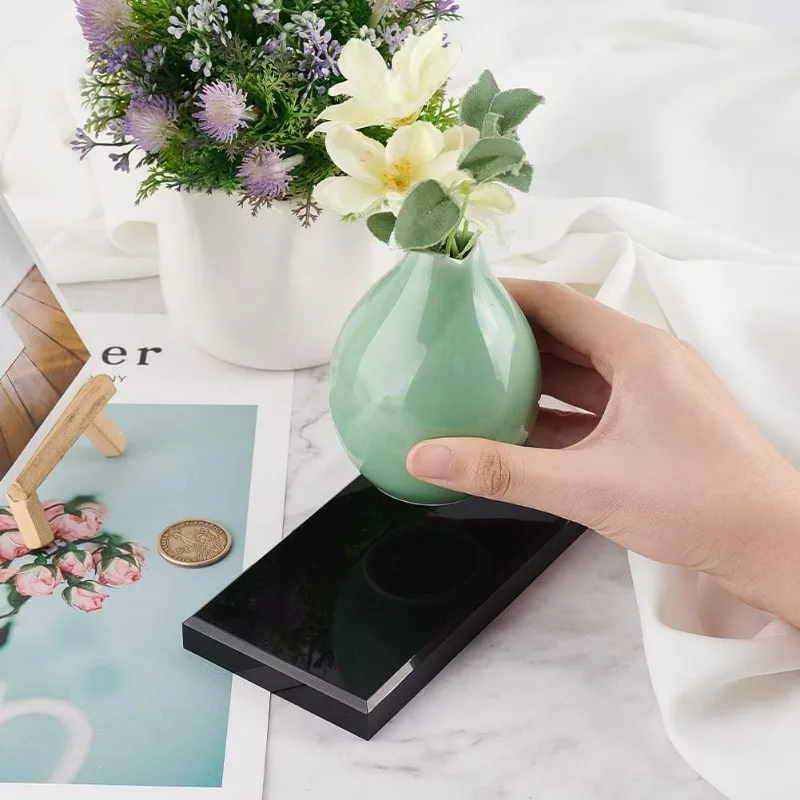 1 шт. акриловая скошенная подставка для дисплея 6 "x 3" x 0,5 "(LxWxH) черный акриловый блок для дисплея прямоугольная подставка для ювелирных изделий акриловая