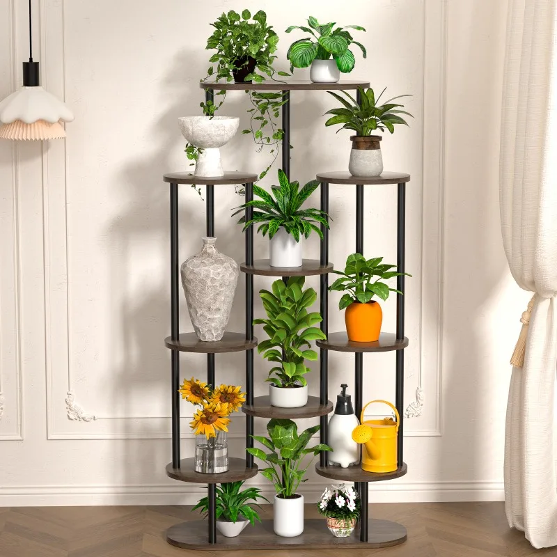 Flower rack,living room,indoor floor to ceiling multi-layer dill plant rack,succulent plant rack,balcony decorative flower rack