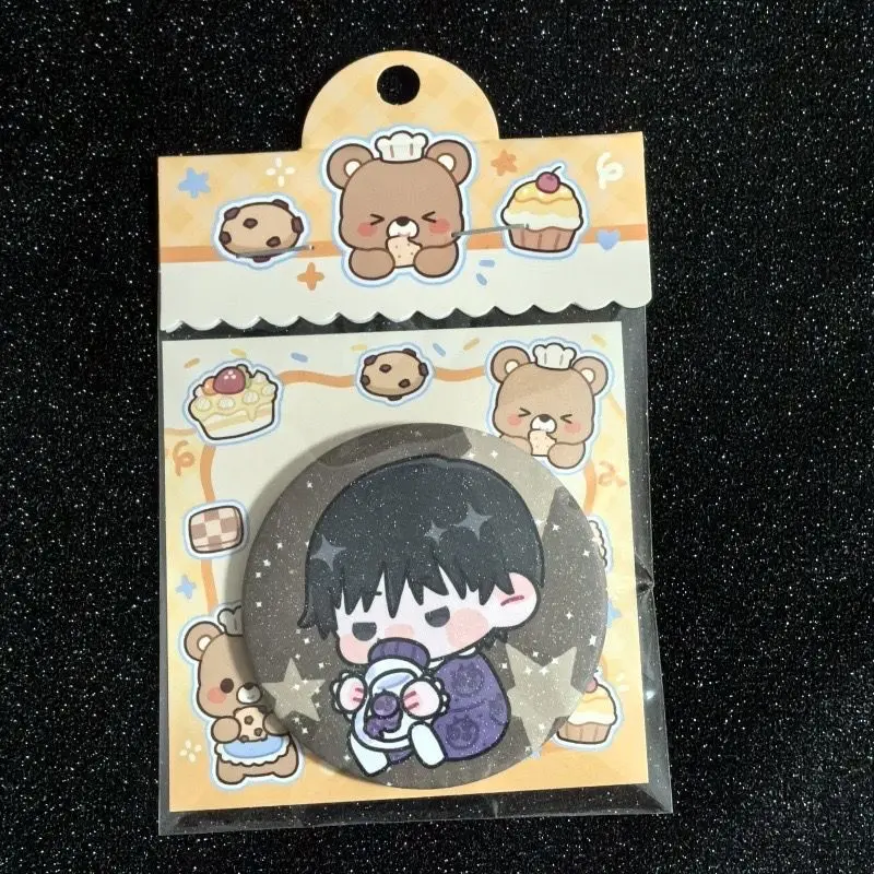 جديد Jujutsu Kaisen شارة Gojo Satoru Geto Suguru أنيمي الطرفية موضة رائعة شخصية صفيح 58 مللي متر بروش الهدايا