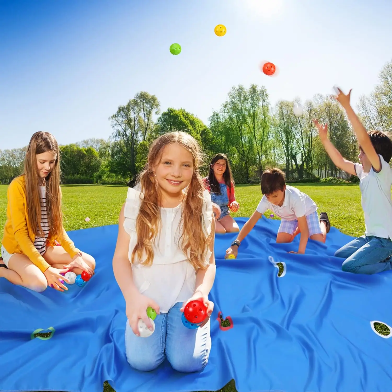 Alfombra de juego de equipo con agujero cooperativo para niños y adultos, grupo escolar, adiestramiento al aire libre, trabajo en equipo, desafío, herramienta de trabajo de clase PE