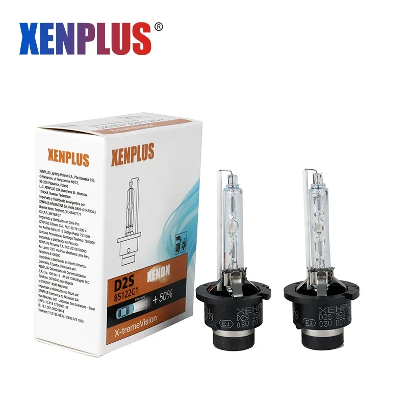 1 set Xenplus OEM Xenon HID Bulb 35W D2S D2R 4300k 4500k 5000k 5500k 6000k 8000k 2pcs Lamps