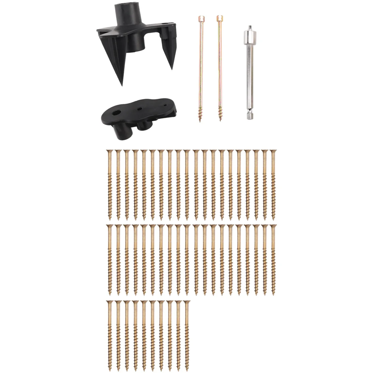 

Floor Repair Kit, No More Squeaks Kit Eliminates Floor Squeaks, Fits Most Carpet Hardwood Floors, Used to Fix Flooring SQ