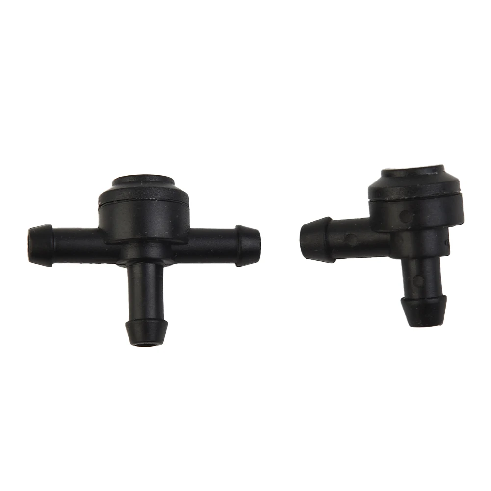 2 Pcs Car Wiper Spray Pipe Joint Windscreen Washer Valve Black 9178897 31391513 For Volvo C30 C70 S40 S60 S80 V50 V70 XC60