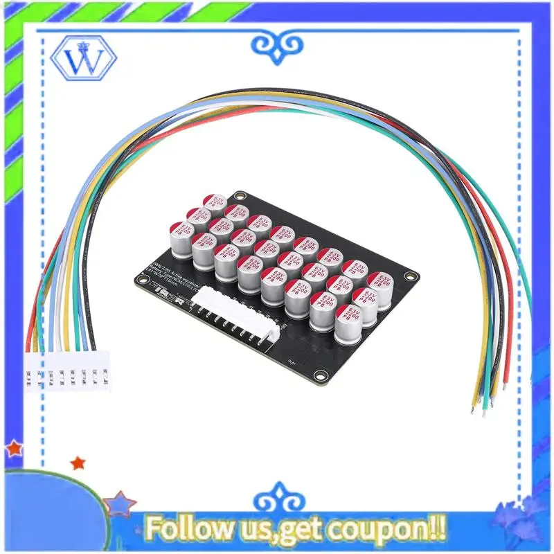 M46K-8S Active Equalizer Balancer Lifepo4 Lipo LTO Battery Energy Equalization Capacitor BMS Board
