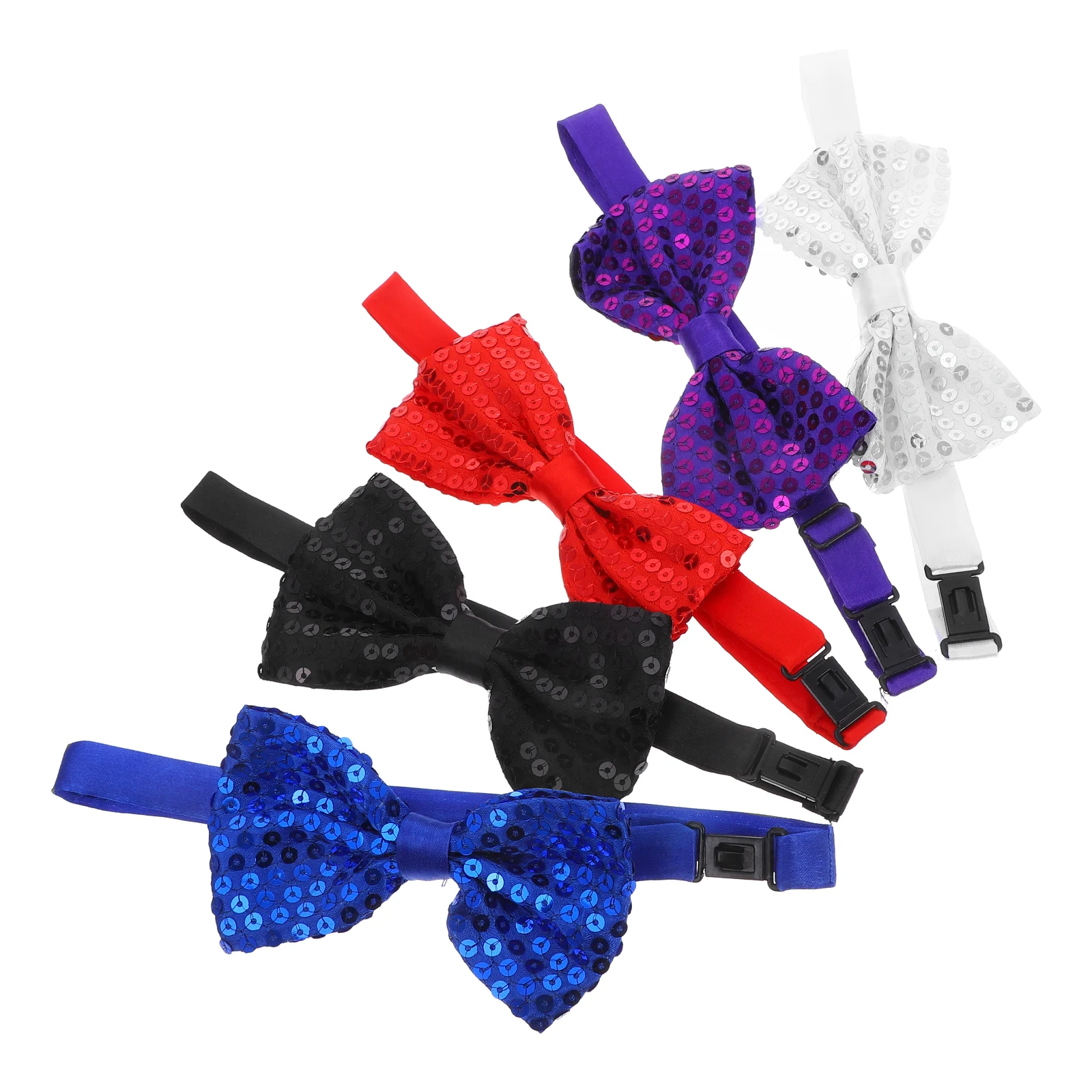 галстук-бабочка с блестками