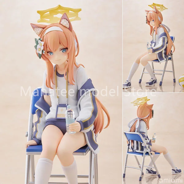 

﻿ Plum Original Blue Archive Mari (Sportswear) Memorial Lobby Ver. 1/7 PVC Action Figure Anime Model Toys Collection Doll Gift