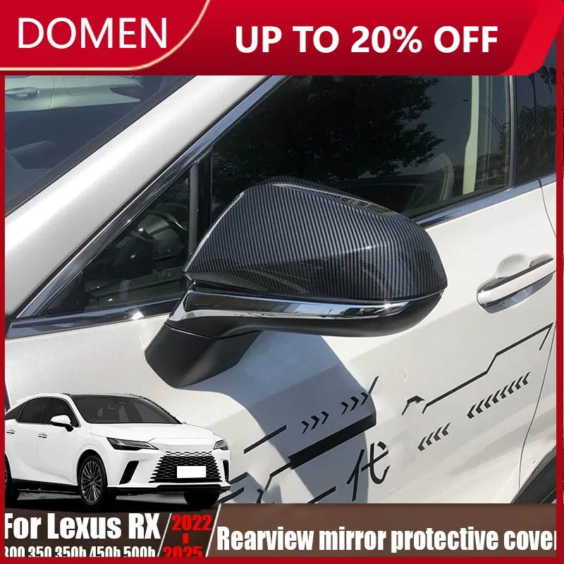 

Rear view mirror protective cover modified car exterior decoration products For Lexus RX 300 350 350h 450h 500h 2022-2025