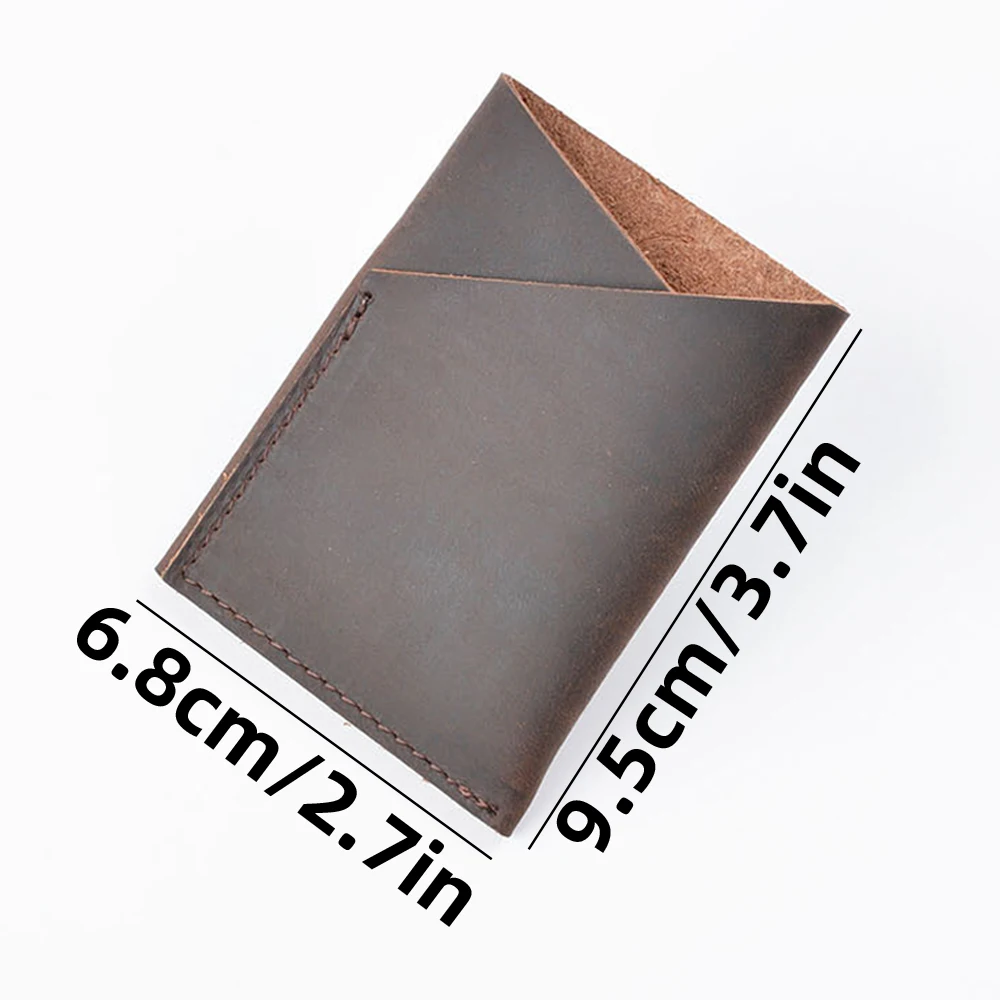 Многофункциональный винтажный кожаный чехол для карт, органайзер с несколькими держателями для карт, кошелек