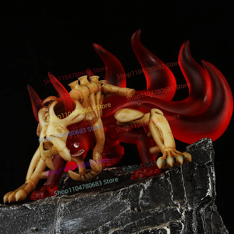 

MOC Building Blocks Rampaging Fox Mini Figurine Assembly Model Ornament Cartoon Anime Accessories Toy Collection Holiday Gift