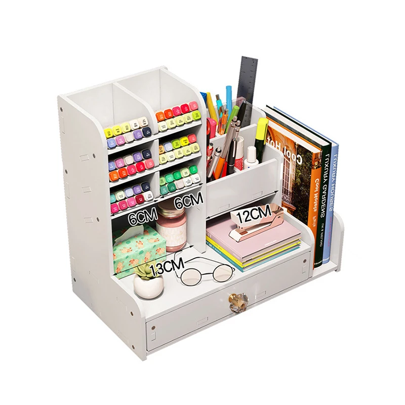 Stift halter nordic ins Aufbewahrung sbox Kreativität Schreibtisch Schreibwaren Box große Kapazität Holz regal Holz Organizer Box w2117