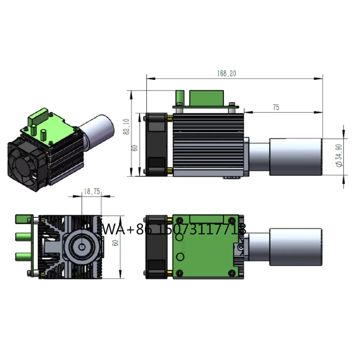

High Precision Solid State Q-Switched Pulse Laser for Versatile Marking