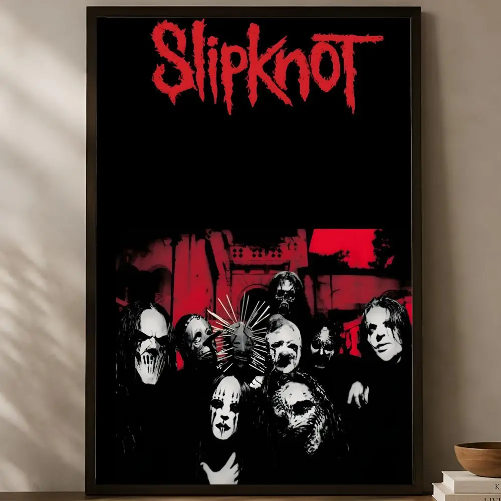 Band S-Slipknot Poster, selbstklebendes HD-PVC-Wandkunstposter, wasserfeste Dekoration für Schlafzimmer, Wohnzimmer und Zuhause – Detail 26