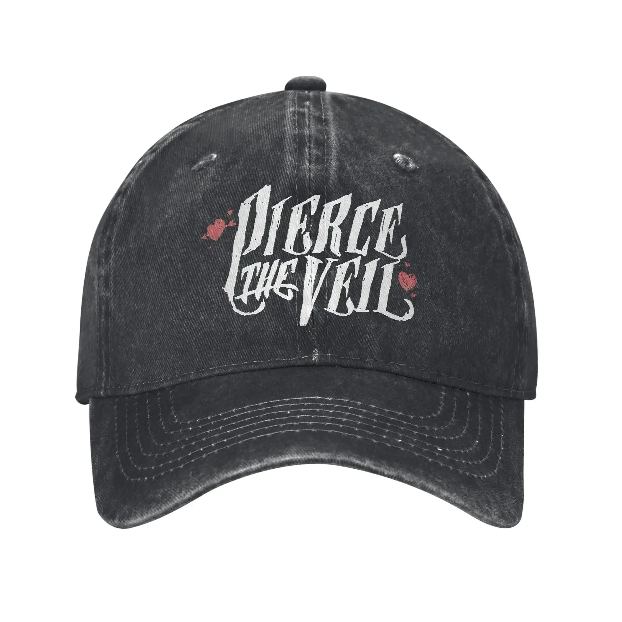 New Washed Baseball Cap Pierce The Veil Band Summer Trucker Hat For Unisex Men  Streetwear Hiking Fishing Sun Baseball Caps