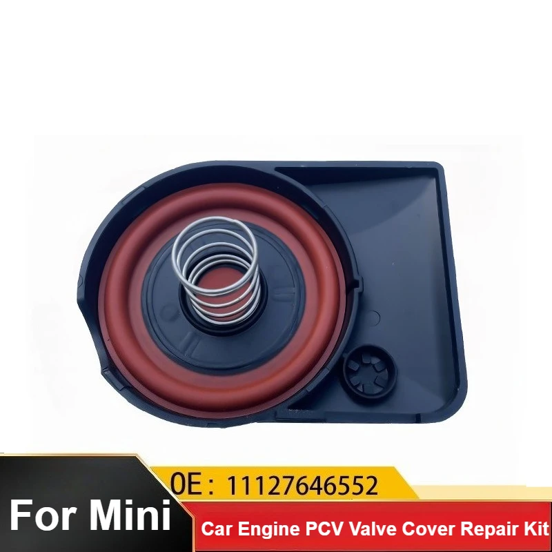 

1PC Car Engine PCV Valve Cover Repair Kit With Membrane For BMW For Mini Cooper R55 R56 R57 R58 R59 11127646552 Car Accessories