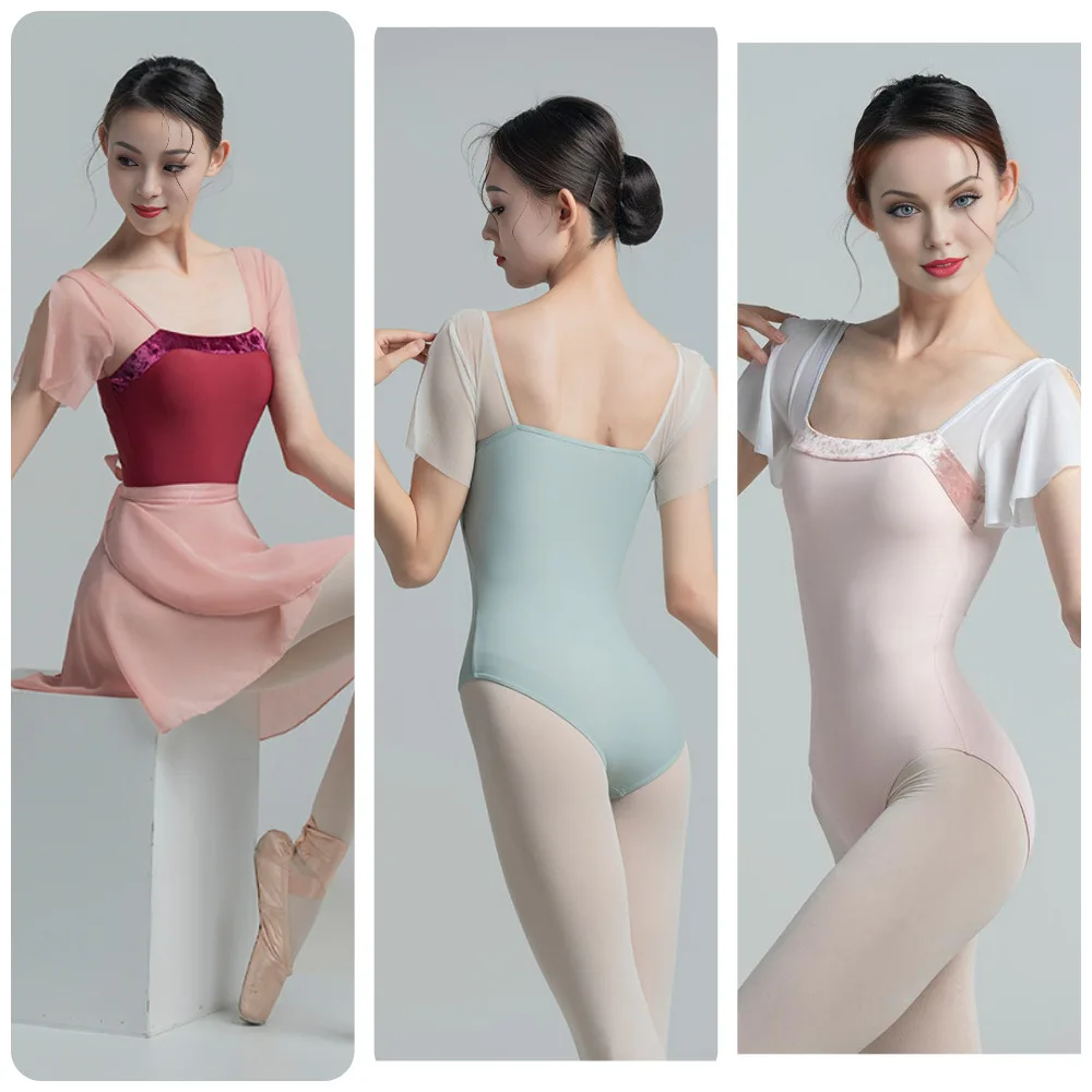 

Одежда для танцев для взрослых, тренировка тела, балетные тренировки, одежда для выступлений, гимнастики