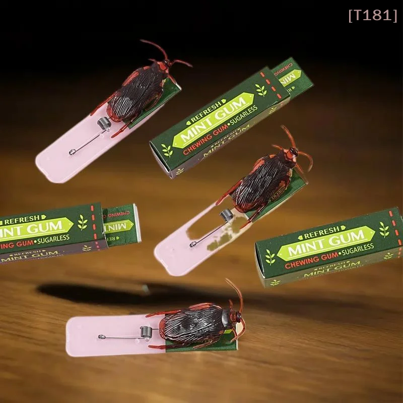 Simulated Cockroach Chewing Gum Prank Toy Prank Toy April Fool's Day New Unique Funny And Fun Toy