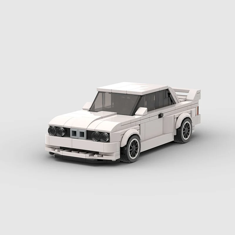 MOC M3 DTM coche de carreras ciudad deportes bloques de construcción ladrillos supercoche Racers vehículo clásico juguetes para niños regalo