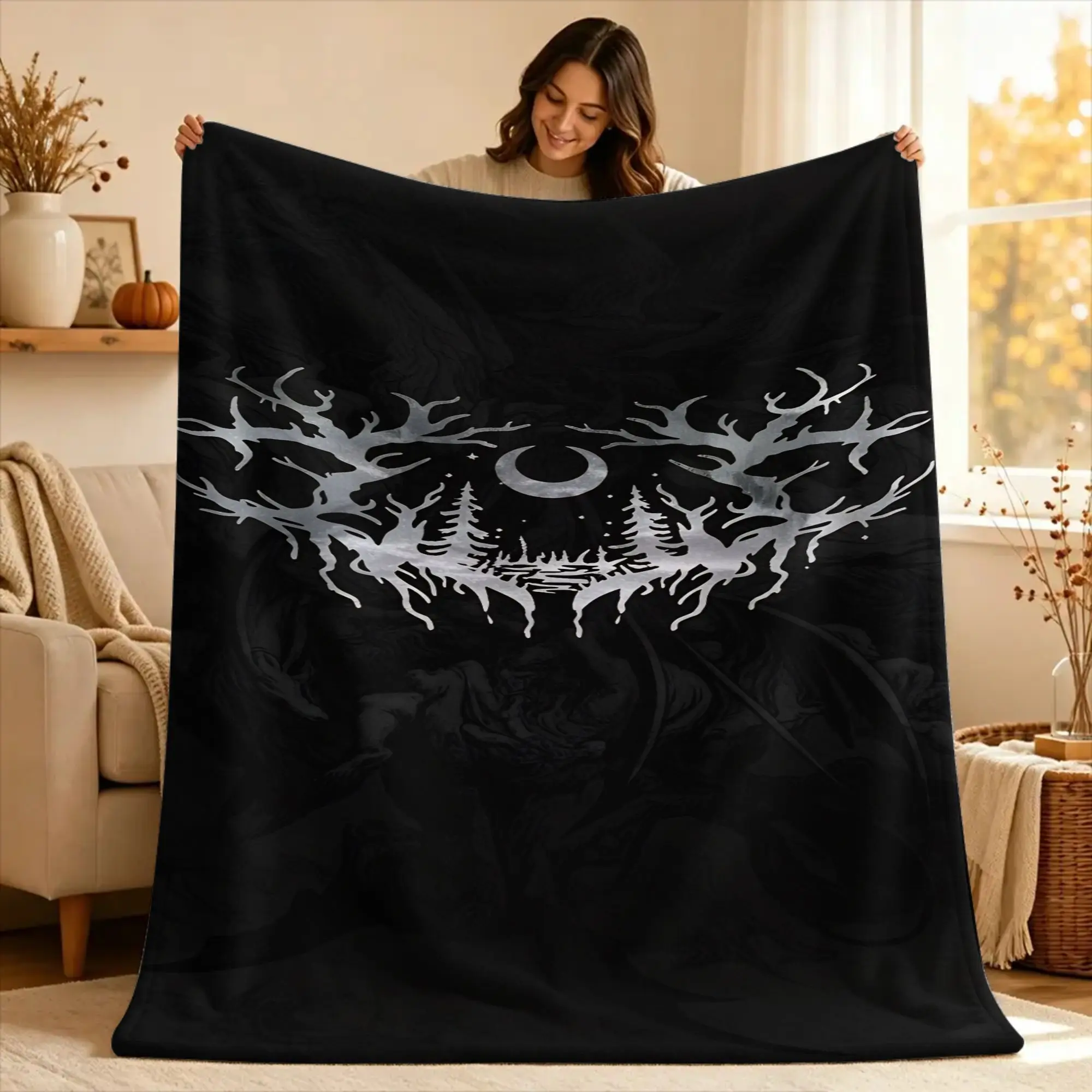 L-Lorna Shore Blankets  Soft Warm Novelty Plush Bedding Throws For Girls Boys Home Decor Flannel Bedspread Bed Cover