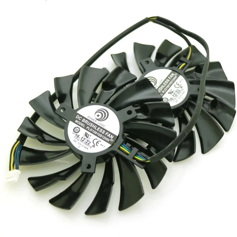 PLD10010S12HH DC12V 0.40A 95mm 4Pin For MSI GTX1060 1070 1070Ti 1080 RX570 RX580 ARMOR Graphics Card Fan