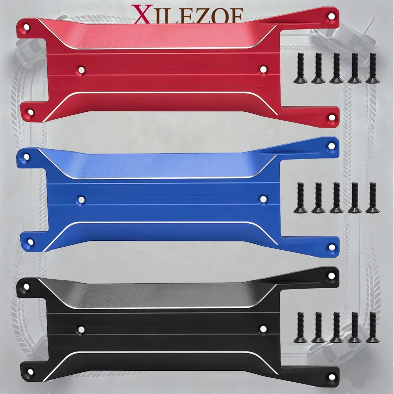 Aluminiumlegierungs-Chassis-Verstärkungsplatte, Upgrade-Teile für 1/16 Traxxas Mini Maxx RC Auto Zubehör Ersatzteile