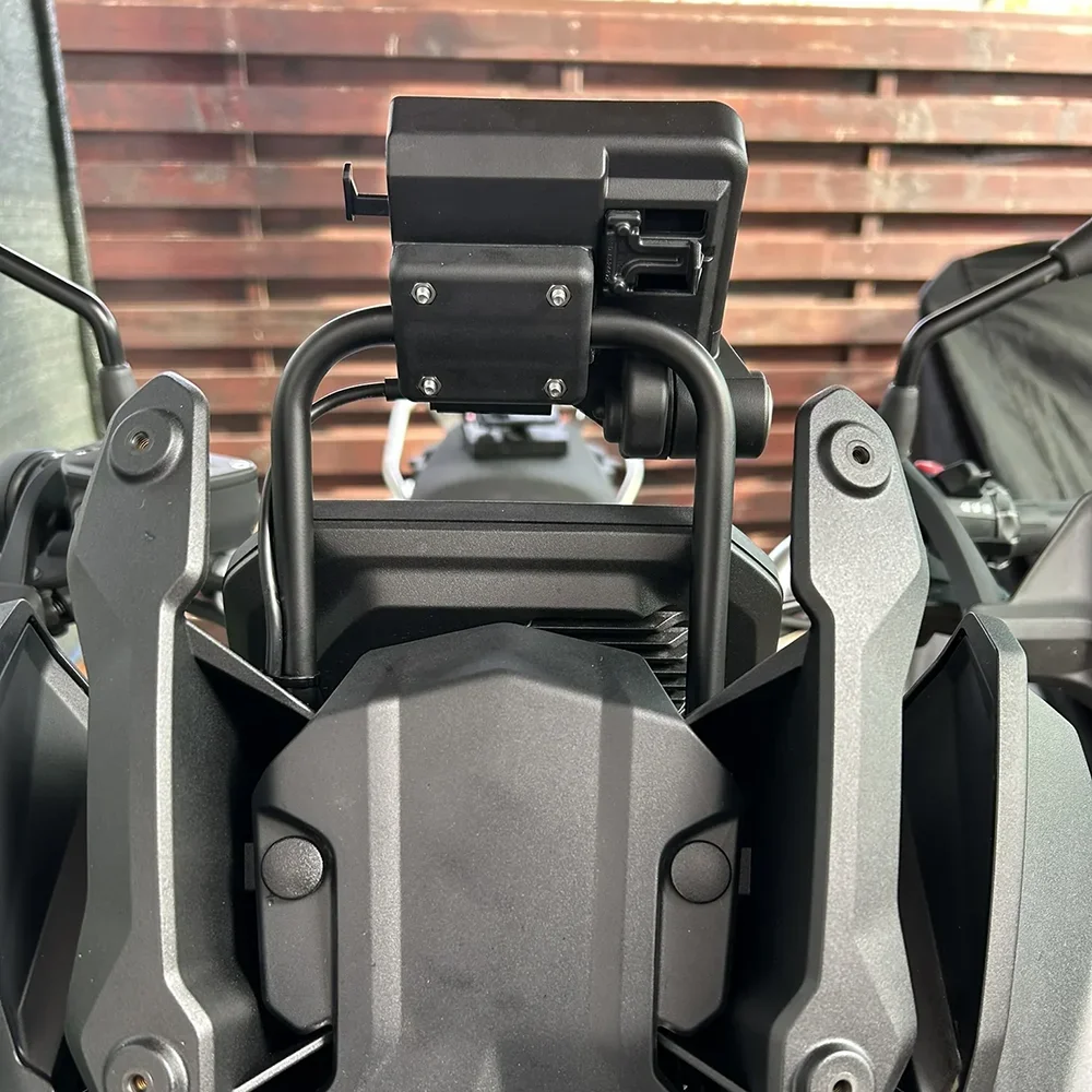Moto Parabrezza Supporto Del Basamento Del Telefono Mobile Piastra di Navigazione GPS Staffa Per BMW F800GS F900GS ADV F800 F 800 GS F 900 GS