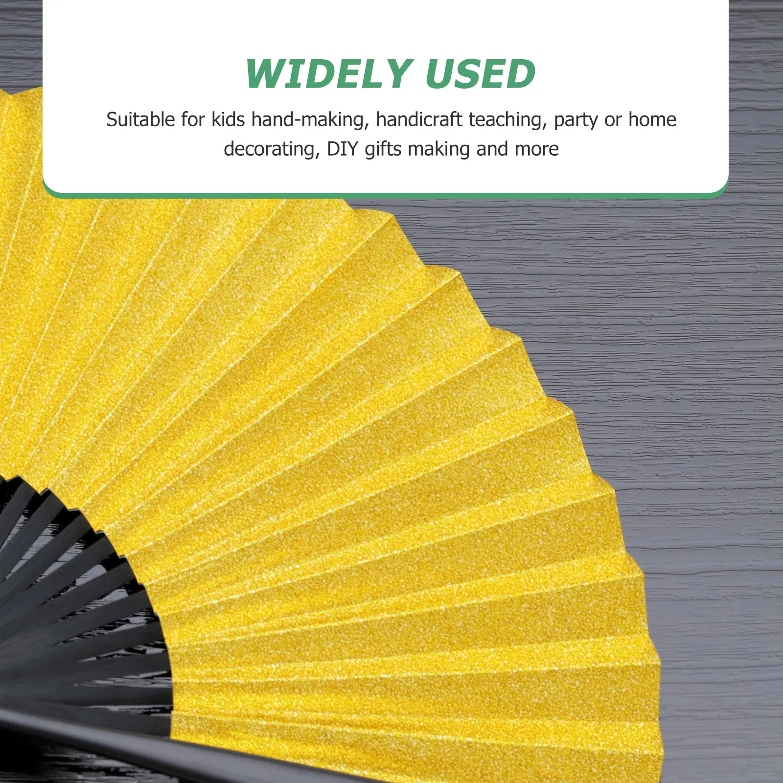 10 pezzi Origami Sprinkle Gold Sponge Paper Craft Eva Double Sided Glitter