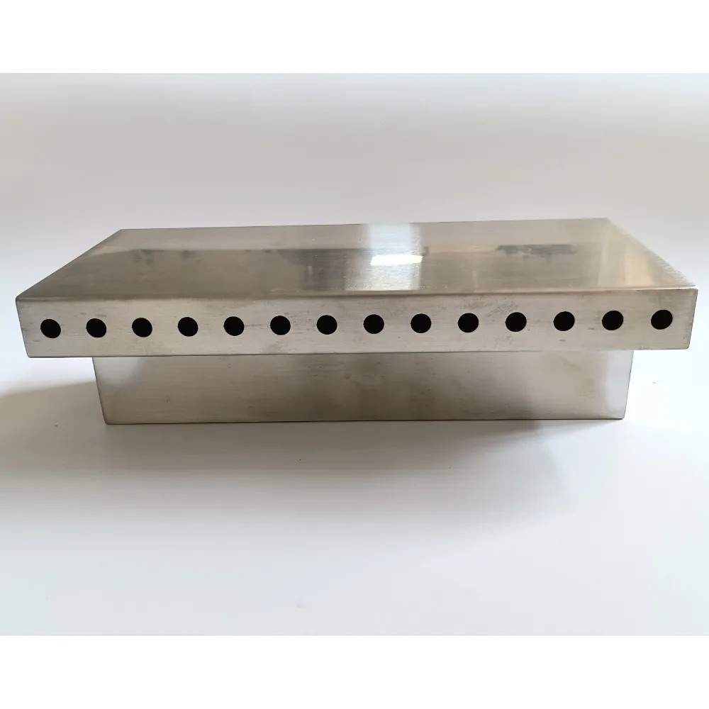 Stainless steel waterfall outlet villa courtyard rockery fish pond landscaping wall flow channel water curtain landscape