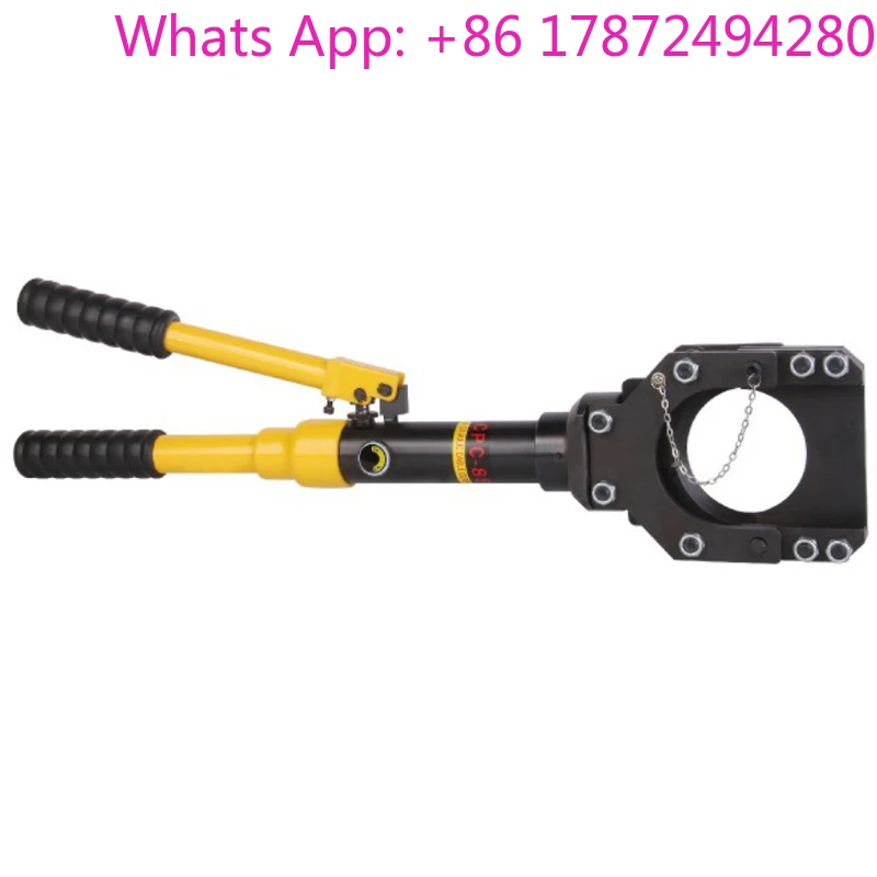 CPC-85 Manual Hydraulic Cable Scissors 85mm Copper Cable Hydraulic Cable Cutter Armoured Wire Cutter Cutting Tool