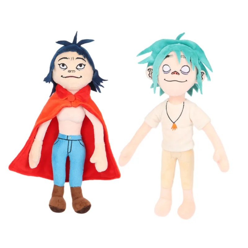

New anime Gorillaz Noodle Plush Doll Toy 30cm Cartoon Cute Soft Street Fighter Plush Doll Toy For Kid Gift