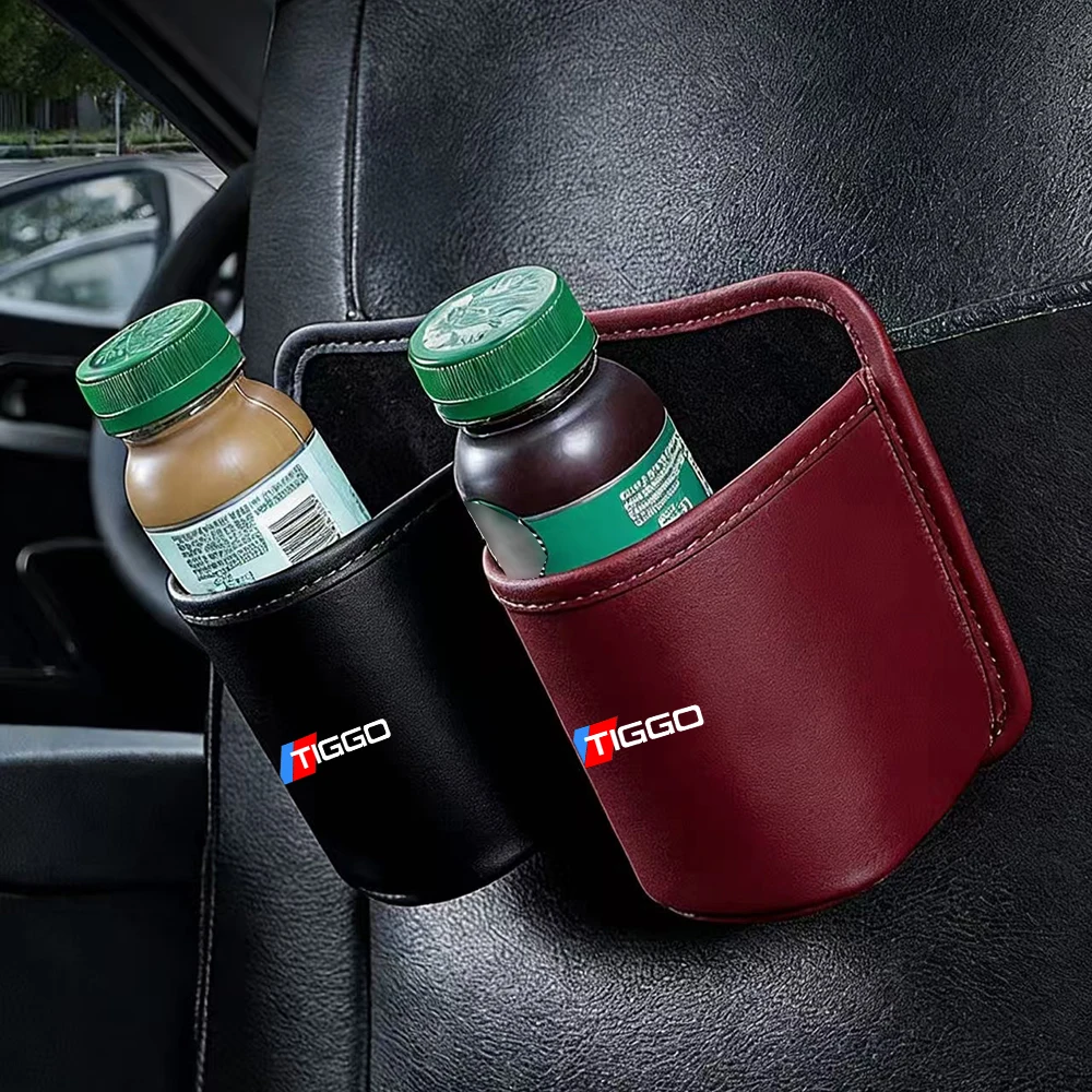 Car Trash Can Door Storage Box Foldable Seat Back Hanging Case For Chery TIGGO 3 4 5 7 PRO 8 3 5X 4 Glx 7 ARRIZO 8