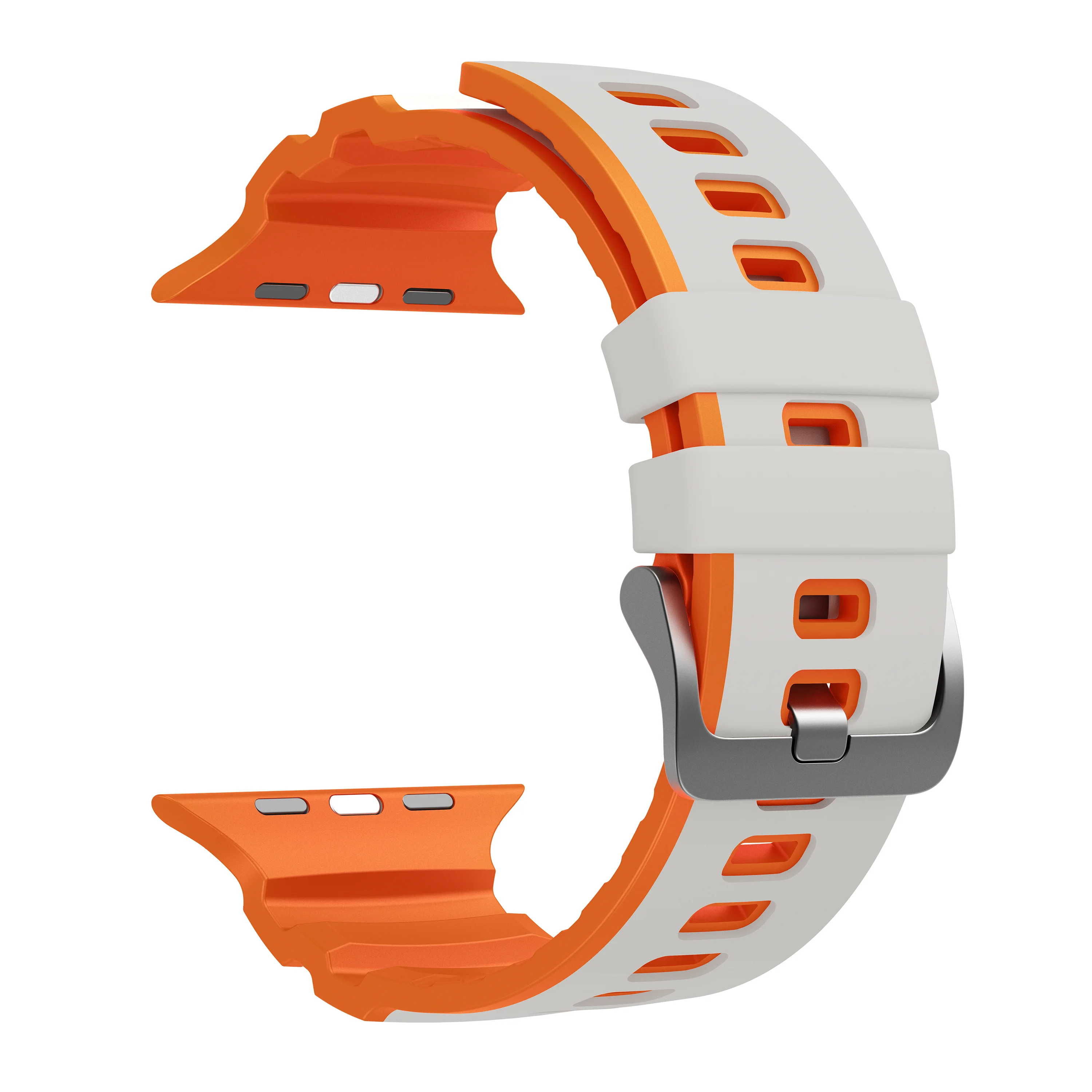 Für Apple Watch Ultra 2/3 Armband 49mm 46mm 45mm 44mm 42mm Trail Sport Silikon-Armband Correa Strap Series 11/10/9/8/7/SE 3 Gürtel – Detail 6