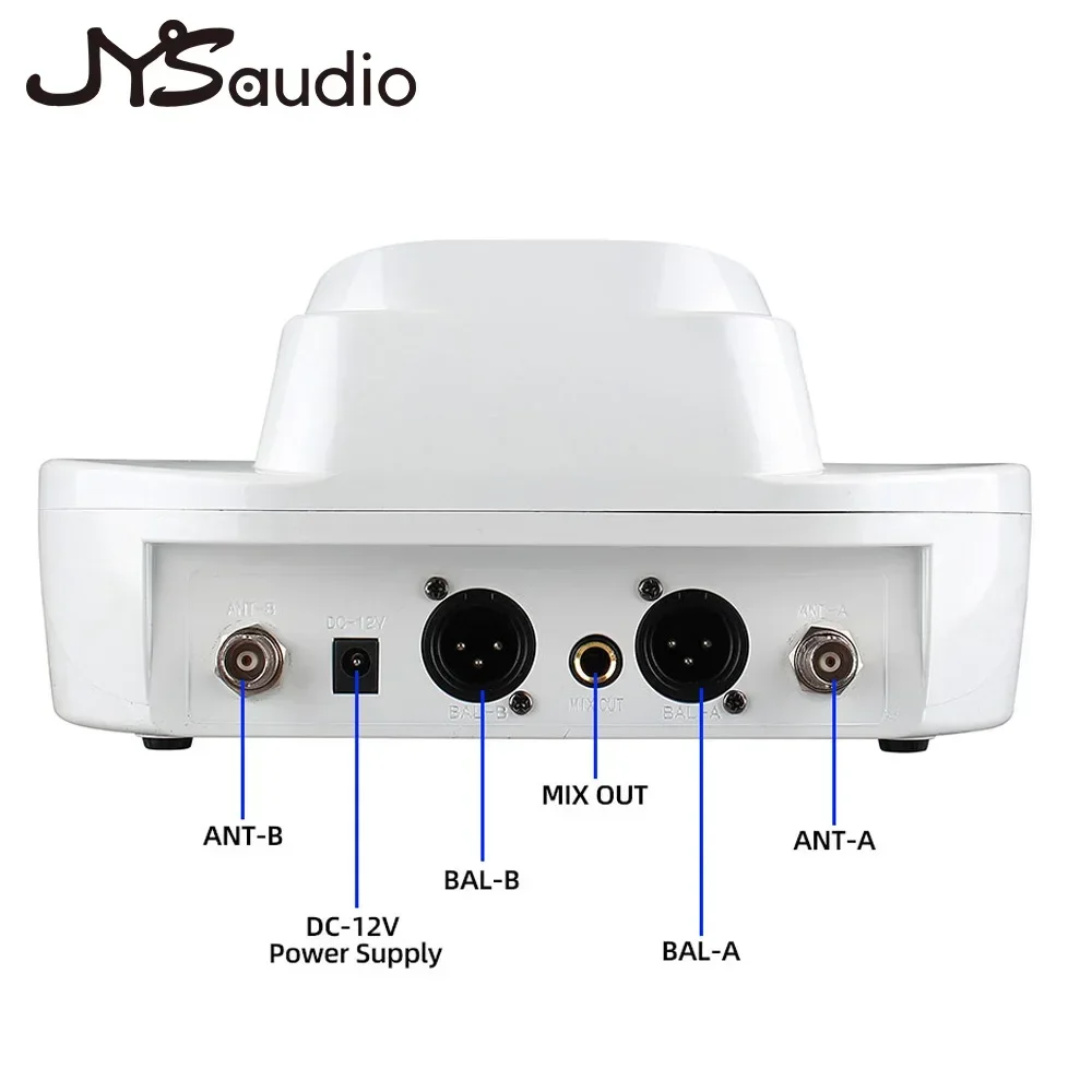 Mikrofon Nirkabel Genggam UHF 520-950MHz Mikrofon Cerdas Audio Karaoke Pesta Sistem Profesional Pertunjukan Konser Studio Pertemuan