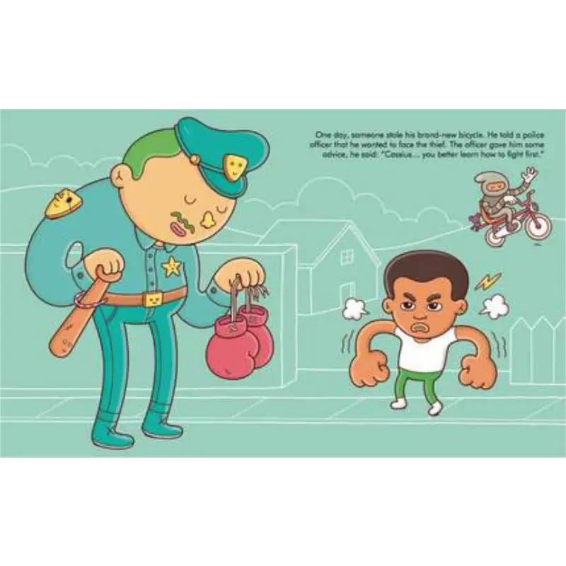 Little People Big DreamsMuhammad Ali Maria Isabel Sanchez Vegara Brosmind Frances Lincoln Publishers 9781786037336 Book