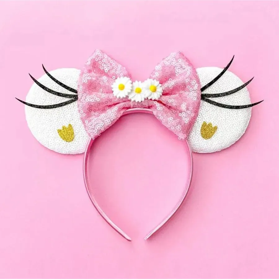 Classic Disney Mickey Ear Hoop Donald Duck Daisy Fur Hoop Chichiti Hoop Amusement Park Decoration