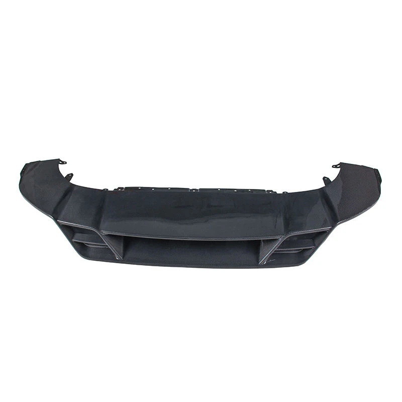 Manufactory New Dry Carbon Fiber Bodykit Front Bumper Diffuser Lip Spoiler Splitter for Porsche Cayenne Coupe 2018-2023 6