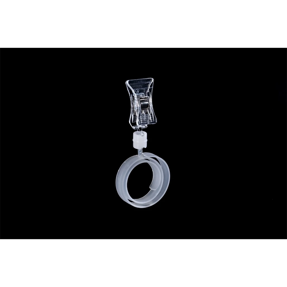 Beer Bottle Beverages Drinks Sign Hanger Clear Hook Price Label Display Hanging Rack Info Tag Hanger